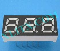 Blue 7 Segment Display LED 7-Segment 0.28" 3-Digit Three Common Anode CA