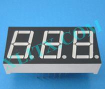 Blue 7 Segment Display LED 7-Segment 0.56" 3-Digit Three Common Anode CA