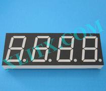 Red Ultra Bright LED 7 Segment Display 0.8 inch 0.8" Four Digit Common Anode CA 0.80inch