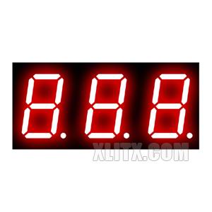 8301BS - 0.80-inch Red 3-Digit CA LED 7-Segment Display