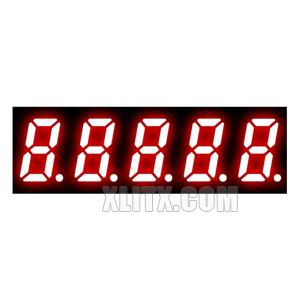 CL3251BH - 0.32-inch Red 5-Digit CA LED 7-Segment Display