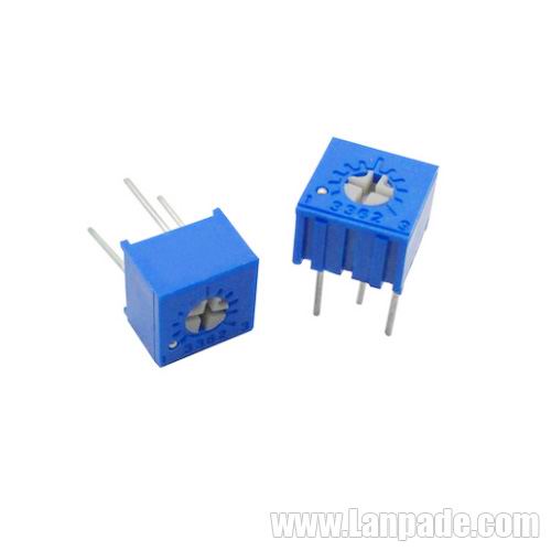 100R 100 Ohm 3362P-101 Square Single Turn Trimming Potentiometer Trimpot Variable Resistors 100PCS Lot