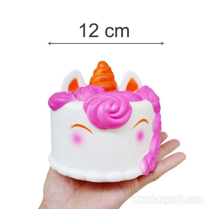 Big Squishy Unicorn Cake 12cm Jumbo Squishies Slow Rising Scent Large Toy DHL Free Shipping