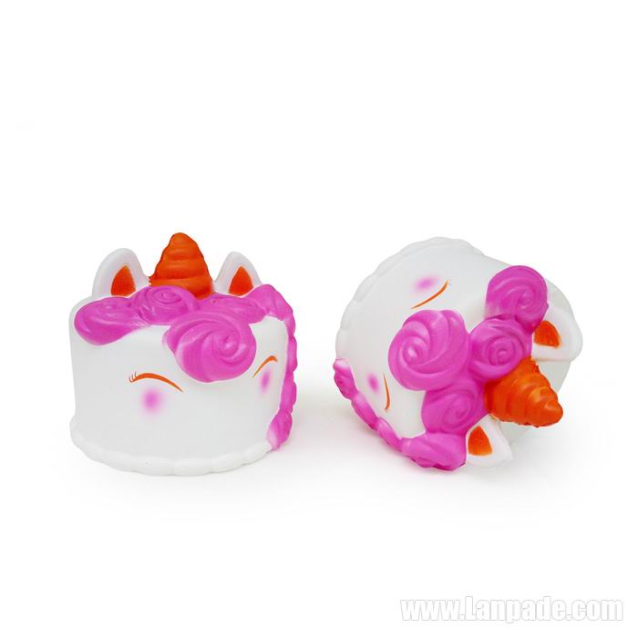 Unicorn Cake Squishy Kawaii Pink Squishies Toys Slow Rising Scented Food  DHL Free Shipping - SQU069 - Lanpade