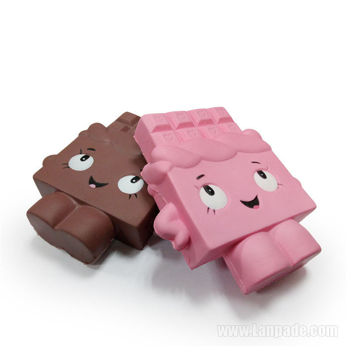 Choc Squishy Chocolate Imitation Squishies Toys Jumbo Choco Kawaii Perfume Slow Rising DHL Free Shipping