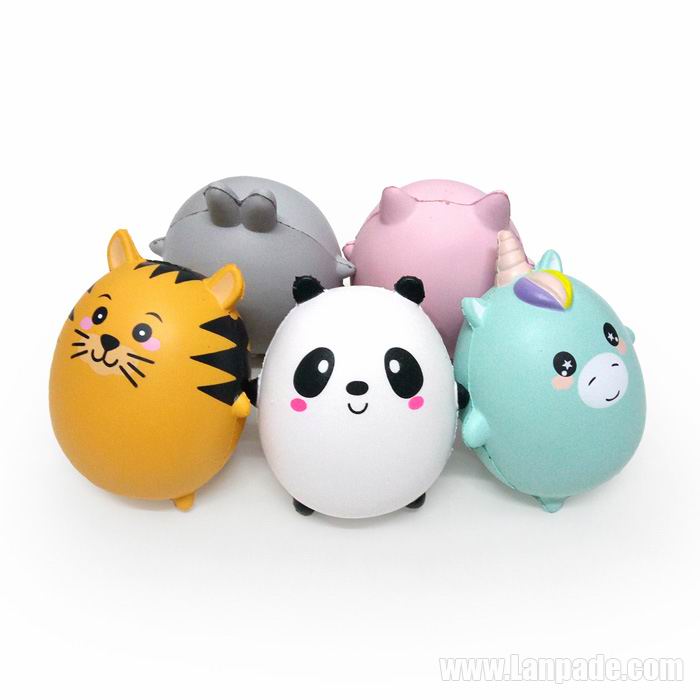 Kawaii Squishies Animal Squishy Cartoon Slow Rising Unicorn Panda Cat Phone Pendant DHL Free Shipping