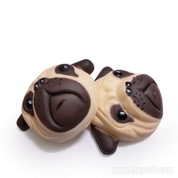 Shar Pei Squishy Sharpei Squishies Dog Face Slow Rising Simulation Soft Animal Toy DHL Free Shipping