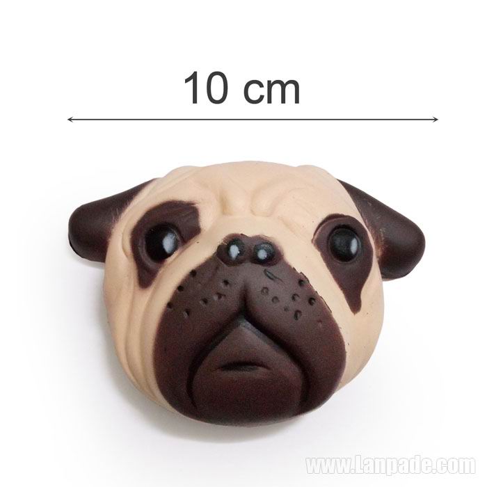 Shar Pei Squishy Sharpei Squishies Dog Face Slow Rising Simulation Soft Animal Toy DHL Free Shipping