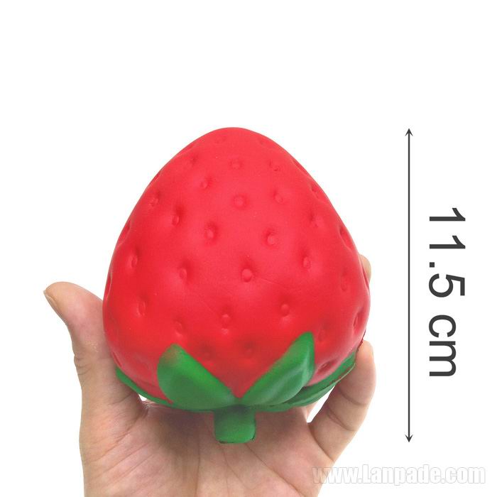 Strawberry Squishies Fruit Imitation Fruitage Squishy Scented Toy Fidget Jumbo 11.5cm 8cm Kawaii 12cm Phone Pendant Free Shipping