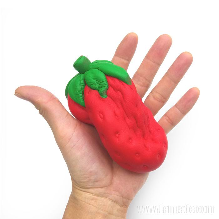 Strawberry Squishies Fruit Imitation Fruitage Squishy Scented Toy Fidget Jumbo 11.5cm 8cm Kawaii 12cm Phone Pendant Free Shipping