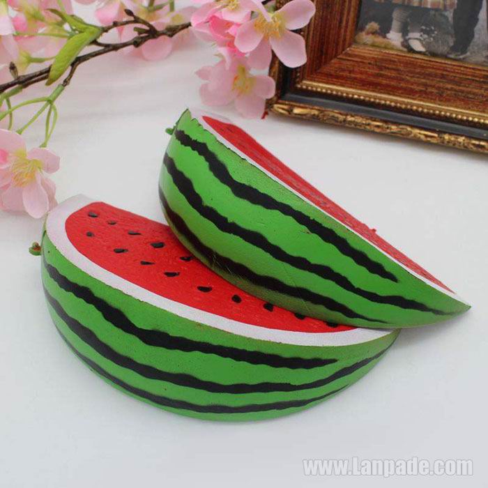 Watermelon Squishies Jumbo Toy 14.5cm Decoration Squeeze 18cm Slow Rising Children De-Stress Perfume Pretty Imitation Fruit Free Shipping